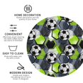 thumbnail image 4 of Disketp Football Funny Coasters,6 Pcs Leather Coasters With Holder, Perfect Housewarming Hostess Gifts,Protect Furniture From Water Marks Scratch And Damage, 4 of 9
