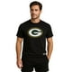 thumbnail image 1 of NFL Playera Aficionado Básica Green Bay Packers Negro para Hombre, Talla Chica, 1 of 9