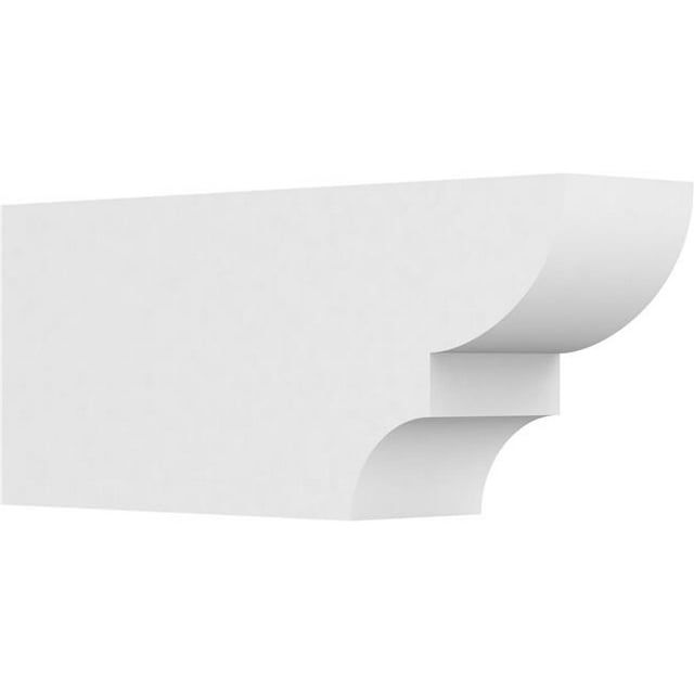 Ekena Millwork RFTP06X10X24RID 10 x 6 x 24 in. Standard Ridgewood Architecture Grade Queue de Chevron PVC