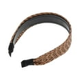 thumbnail image 5 of Unique Bargains 1 Pc Retro Braided Headband 6.1"x4.72" Brown, 5 of 6