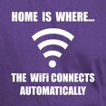 thumbnail image 3 of CafePress - Home Wifi T Shirt - Men's Classic Graphic Cotton T-Shirt, 3 of 4