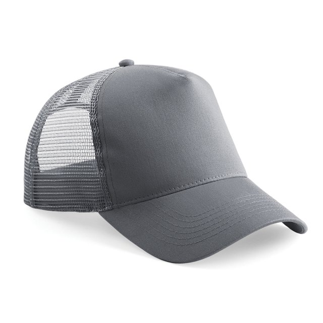 Beechfield Mens Half Mesh Trucker Cap / Headwear
