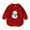 Red, variant on Fdrone Newborn Girl Boy Christmas Outfit Long Sleeve Knit Oversized Santa Claus/Reindeer Embroidery Sweater Romper Warm Bodysuit Baby Fall Winter Clothes