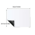 Dry Erase Whiteboard Sheet for Fridge 12x8 in, with Stain Resistant Technology