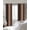 Brown, variant on Brown Black Stripes Blackout Curtains for Bedroom/Living Room, Thermal Insulated Kitchen Curtains, Farmhouse Vintage Abstract Lines Grommet Darkening Window Treatment Drapes 52"x63"x2