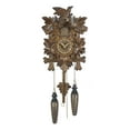 thumbnail image 1 of Quartz Cuckoo Clock 5 leaves, bird, with music, 1 of 1