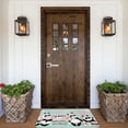 thumbnail image 4 of Kdxio Cute Panda,16" x 24", Non-Slip Front Door Mats,Outdoor Welcome Mat Washable, 4 of 9