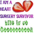 thumbnail image 2 of CafePress - Heartsurgerysurvivor -  Round Wood Ornament 4", 2 of 2