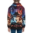thumbnail image 4 of The Flash Boys Girls Zip Up Hoodies Sweatshirts 3D Printed Pullover with Pockets, 4 of 8
