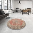 thumbnail image 3 of Ahgly Company Indoor Rectangle Traditional Rust Pink Persian Area Rugs, 8' x 10', 3 of 6