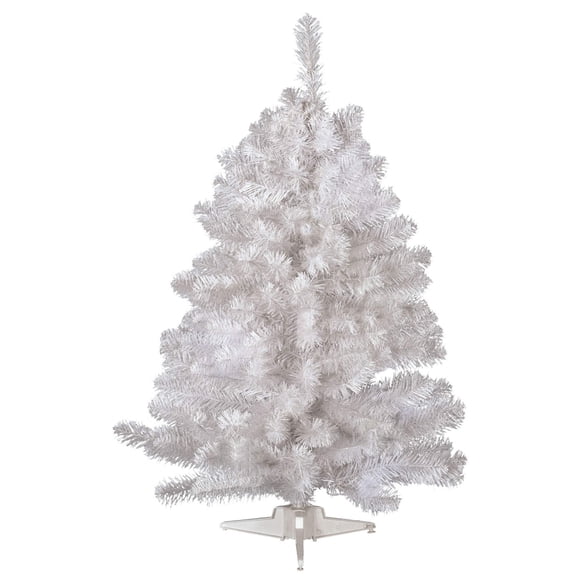Árbol de Navidad Vickerman Crystal, abeto blanco, 60 cm, sin iluminación