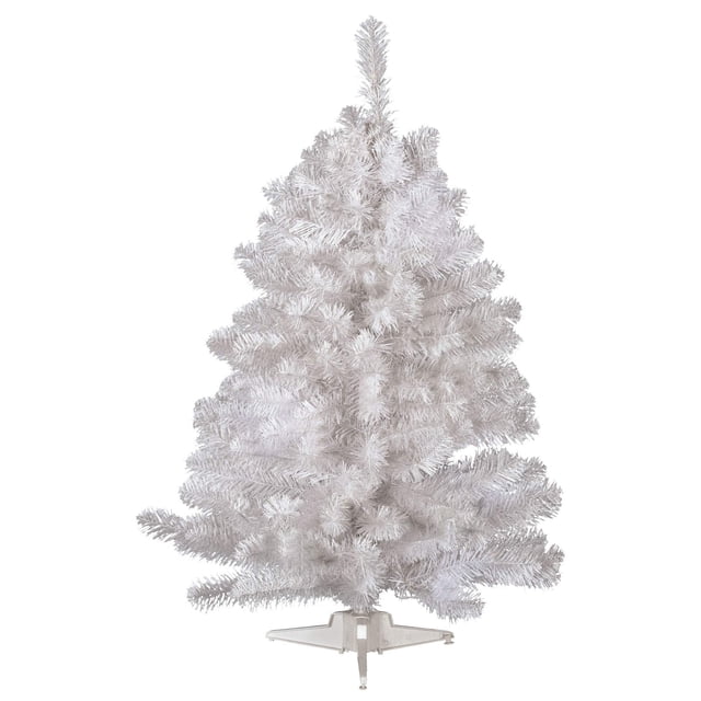 Árbol de Navidad Vickerman Crystal, abeto blanco, 60 cm, sin iluminación