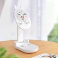 thumbnail image 4 of WRISTBIQUE 2Pcs Desktop Phone Stand White with Universal Foldable Bracket and Non Deformable Material, 4 of 8