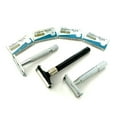 thumbnail image 2 of 3pcs Old School Old Timers Classic Safety Razors Men’s Gift Set w/20pcs Double Edge Razor Blades, 2 of 4