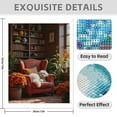 thumbnail image 3 of Diamond Art Kits for Adults - 5d Cozy Dog In Reading Nook Diamond Painting for Adults, Diamond Art for Adults Beginners, Diamond Painting Kits for Adults for Home Wall Decor, 3 of 7