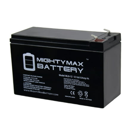 ML8-12 - 12V 8AH Replaces Geek Squad (Best Buy) GS-700U UPS (Best Battery For Zx14)