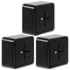 thumbnail image 1 of Porta Toallas para Baño - Gancho de Toalla Cocina Autoadhesivo, Montaje en Pared, Paquete 3 Negro, 1 of 10