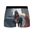 thumbnail image 4 of Calzoncillos tipo bóxer elásticos de seda de leche transpirables de Assassin-Creed-Arno-Dorian para hombre, calzoncillos tipo bóxer 3D, 4 of 5