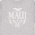 thumbnail image 4 of Inktastic Maui Hawaii Surfing Boys or Girls Long Sleeve Toddler T-Shirt, 4 of 5