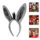 thumbnail image 5 of KAKOWELY Diadema de animal para cosplay, linda diadema con orejas de burro, aro para el pelo para fiesta, 5 of 5