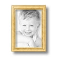 thumbnail image 2 of ArtToFrames 5" x 7" Bright Gold Picture Frame, 5x7 inch Gold Wood Poster Frame (WOM-4753), 3 Pack, 2 of 7
