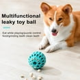 thumbnail image 1 of Dog Leakage Toy Ball Interactive Toy Promotes Healthy Eating Habits Bite Resistant Multi-functional Toy for Small Medium Dogs Royal Blue One Size, 1 of 13