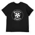 thumbnail image 3 of Hoosier Daddy Exuberant Men's Cotton Short Sleeve HD Print Tee for Casual T-Shirt Crew Neck Top Black M, 3 of 7