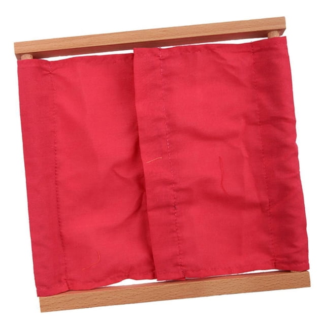 Montessori Materiales Juguetes de Educación Caja de Ropa Botón Bowknot Clothing Box para Preschool Hebilla de Hugo Vestido con hebilla
