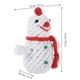 thumbnail image 3 of KAKOWELY Juguete masticable para perros con forma de muñeco de nieve, juguete para la dentición de perros, juguete masticable tejido a mano para cachorros., 3 of 4