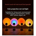 thumbnail image 5 of Sunset Night Light Projector Led Lamp Rainbow Rotatable Projection Lamp Modern Romantic Decor for Living Room Bedroom Party Indoor, 5 of 5