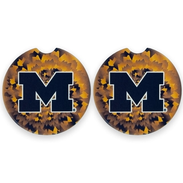 Posavasos para auto Magnolia Lane Michigan Wolverines, set de 2