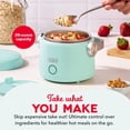thumbnail image 3 of Calentador de Comida Personal DASH Hot2Go 590 ml Portátil Aqua, 3 of 8