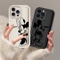 thumbnail image 2 of Comic Mickey For Apple iPhone 15 14 13 12 11 Mini XS XR X 8 7 Pro Max Plus Soft Eye Ladder Phone Case F09Jhei03 iPhone 13 Pro, 2 of 6