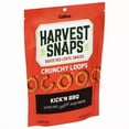 thumbnail image 5 of Harvest Snaps Crunchy Loops Kick'n BBQ Baked Red Lentil Snacks - 2.5oz, 5 of 5