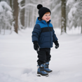 thumbnail image 7 of Apakowa Kid's Boys Winter Snow Boots (Toddler/Little Kid), 7 of 7
