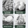thumbnail image 5 of Wovilon Egg Homogenizer Electric Puller, Egg Spinner for Boiled Golden Eggs, Egg Scrambler in Shell Silicone Shaker Whisk Hand Golden Maker Pull Machine with Drawstring Yolk Mixer, Baking Kitchen Tool, 5 of 7
