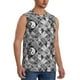 thumbnail image 2 of Fotbe Yin Yang With Black And White Men's Camiseta sin Mangas Estampada para Hombres, Playera Casual para Gimnasio, Entrenamiento, Playa-XX-Large, 2 of 7