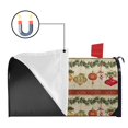 thumbnail image 3 of Meery Christmas Christmas Bells Winter Pine Tree Post Letter Box Cover Winter Garden Mailbox Covers Size 21X25.5 Inch Letter Box Covers Decoration for Outside, 3 of 4