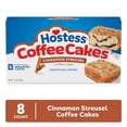 thumbnail image 2 of Hostess Coffee Cakes, Cinnamon Streusel Snack Cakes 8 count - 5 Pack, 2 of 5