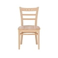 thumbnail image 6 of Linon Durand Dining Chairs, Set of 2, Unfinished, 6 of 9