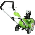 Greenworks 40V 16" Cordless Snow Thrower with 5Ah USB Battery and