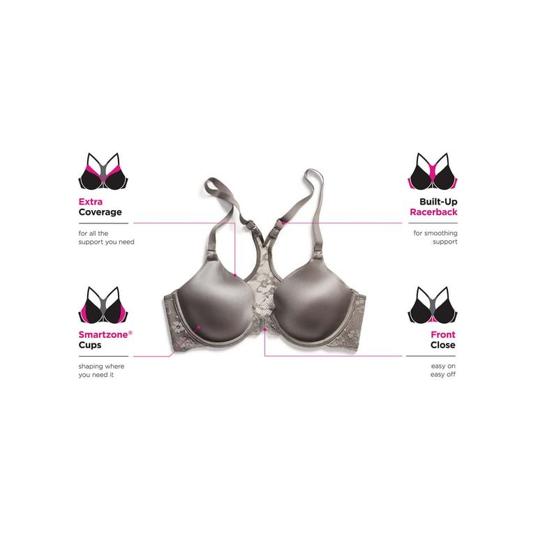 Maidenform Women's One Fab Fit Extra Coverage Racerback Bra Style