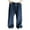 X195/Dark Blue, variant on Rggeeun Mens Pants Corduroy Casual Trousers Classic Relaxed Straight Leg Pants Soft Ribbed Fabric For Everyday Wear Durable Versatile Bottoms For Business Leisure Outings Classic