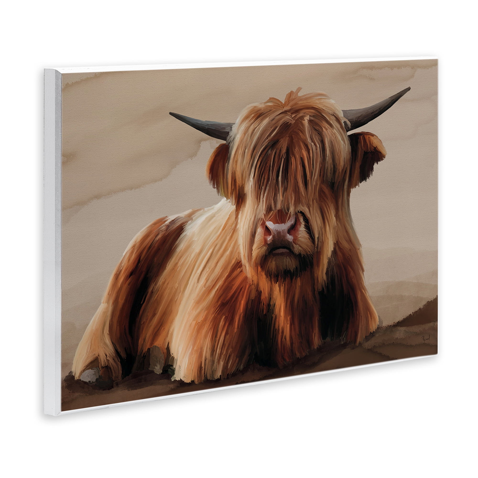 Stupell Industries Got My Hair Done Cattle Wall Plaque Art, design by Renel Peters
