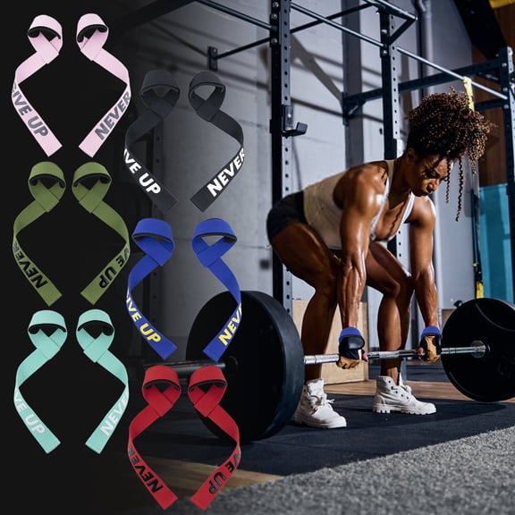Viflosae Wrist Wraps for Weightlifting Heavy Duty Support Straps for Men Women Gym Training Weight Lifting Wrist Support Powerlifting Crossfit Fitness Workout Equipment Accessories
