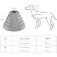 thumbnail image 2 of Dog Cone Collar, Adjustable Soft Pet Recovery Collar After Surgery Cone Collar for Dogs and Cats, 2 of 7