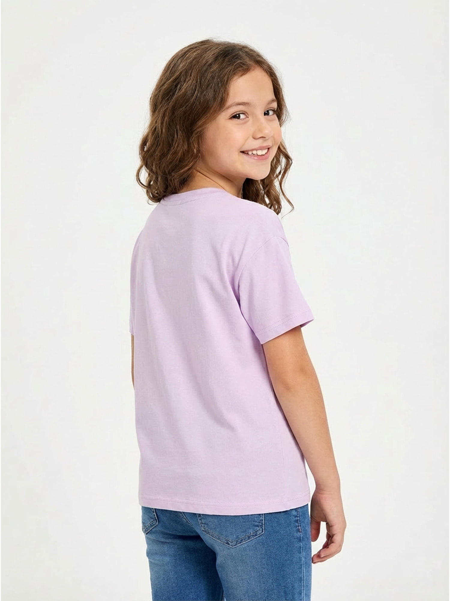Barbie Girls Dream Driver Graphic T-Shirt with Short Sleeves, Sizes 4-16