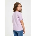 thumbnail image 4 of Barbie Girls Dream Driver Graphic T-Shirt with Short Sleeves, Sizes 4-16, 4 of 7