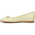 thumbnail image 3 of Naturalizer Women's Essential Ballet Flat Pastel Lime Leather 7.5M, 3 of 5