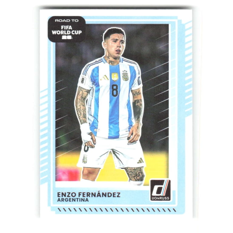 2025-26 Donruss Road to FIFA World Cup #158 Enzo Fernandez